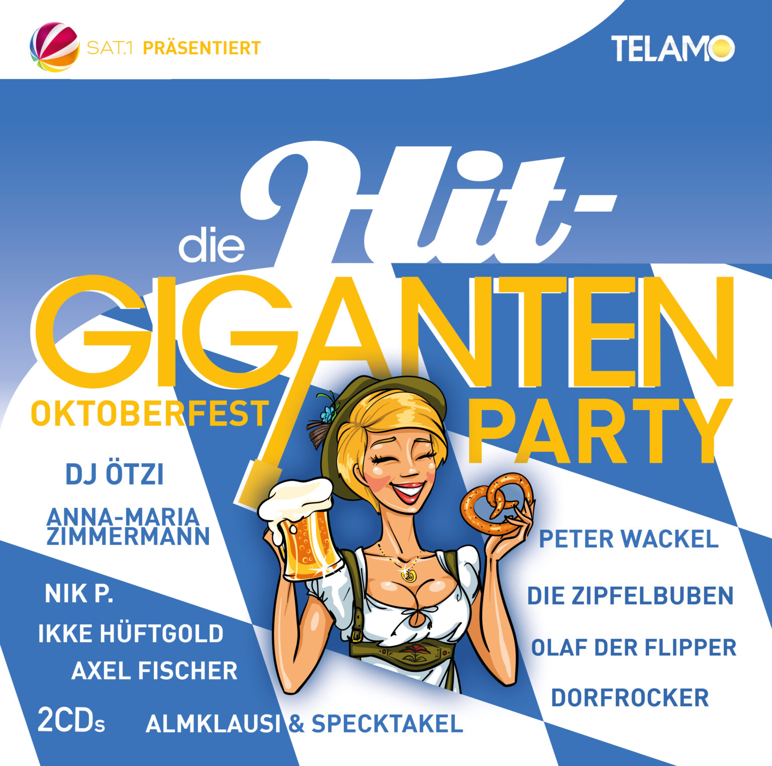 „Die HitGiganten Oktoberfest Party“ erscheint am 26. August 2022 Telamo